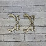 دستگیره پاپیون نقره ای - Image 2